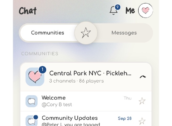 A chat tool, personalised