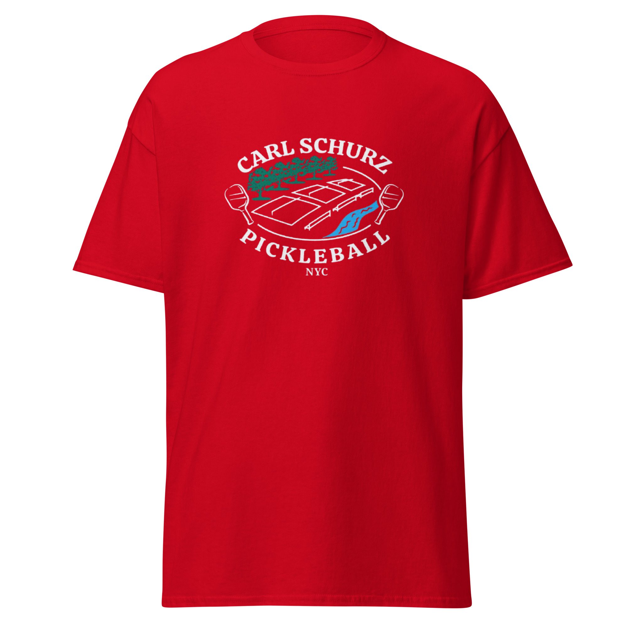 Carl Schurz Pickleball Casual Tee - Darks - Image 5