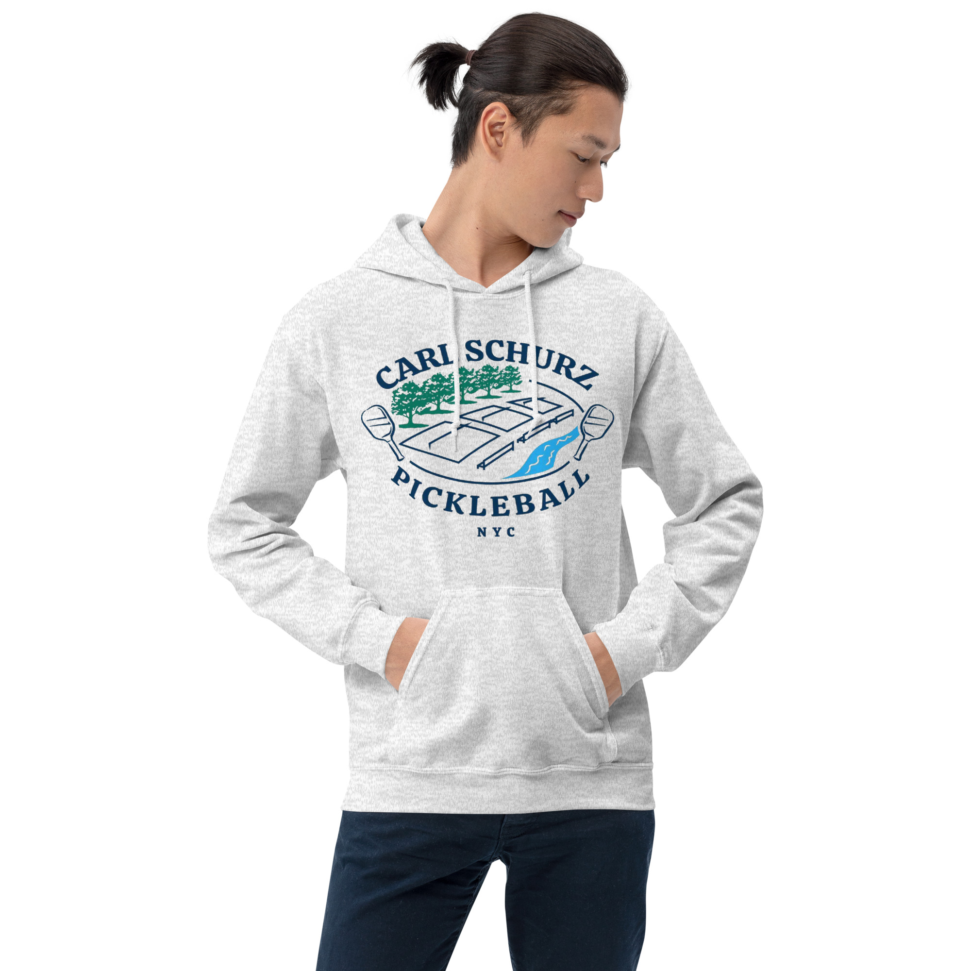 Carl Schurz Pickleball Hoodie - Lights - Image 17