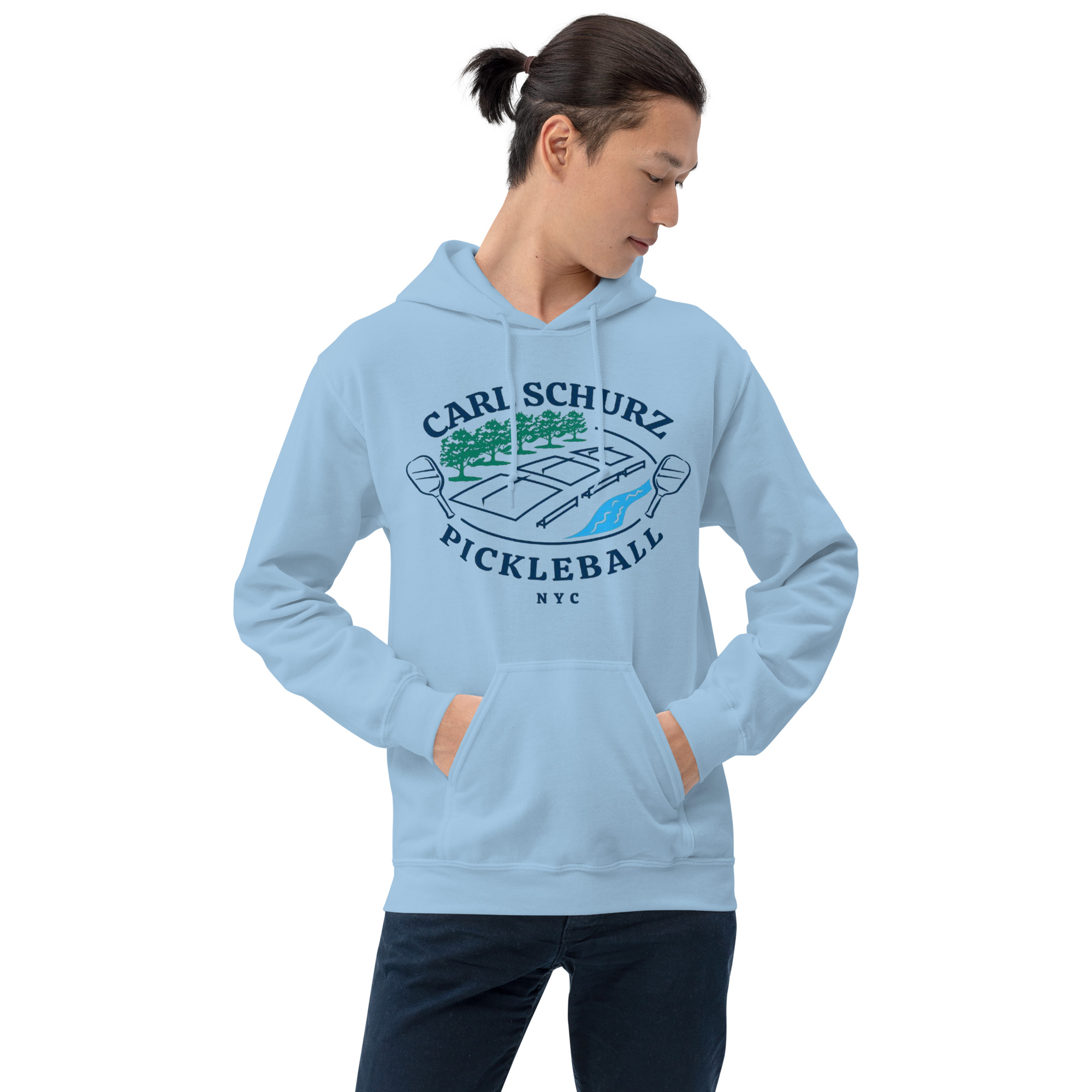 Carl Schurz Pickleball Hoodie - Lights