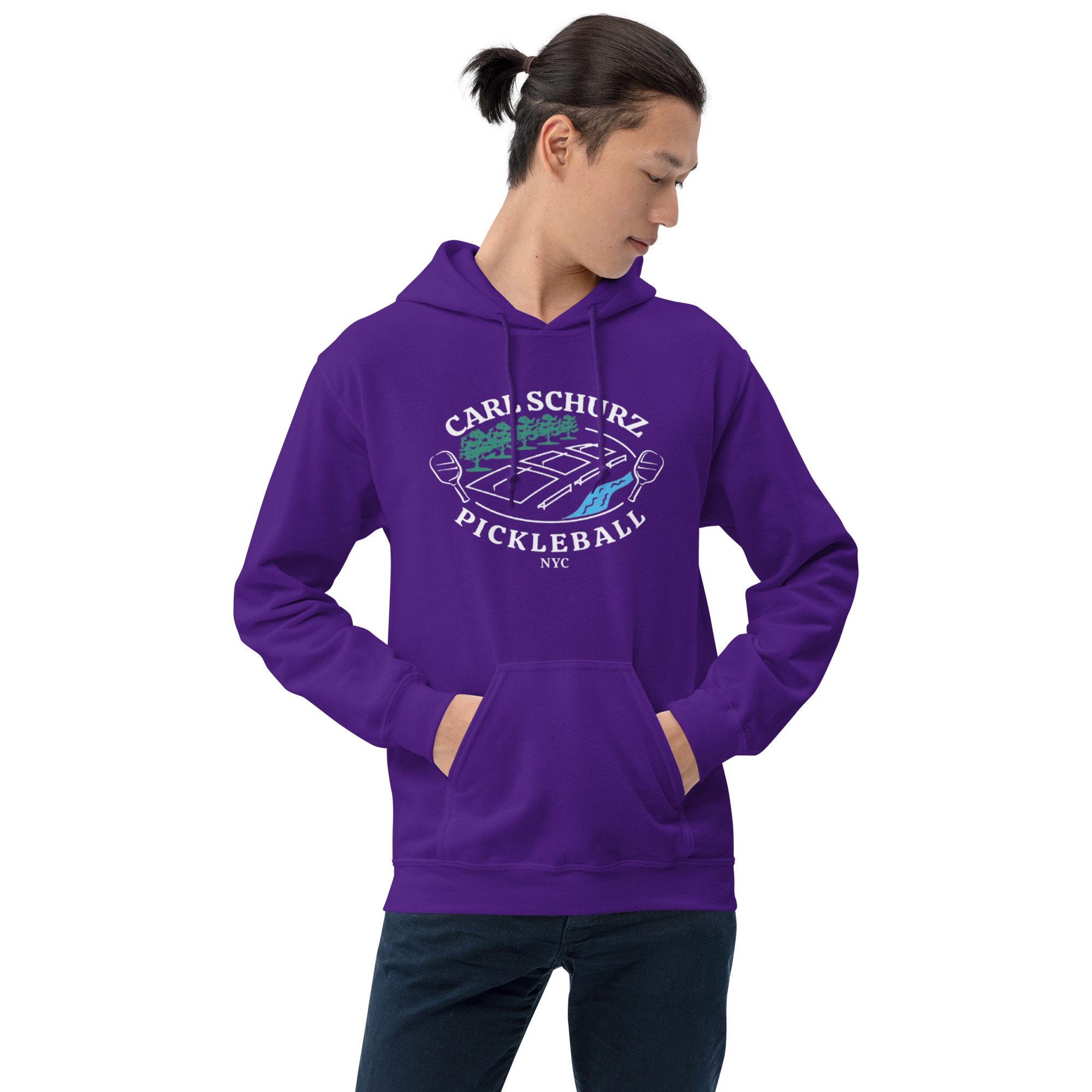 Carl Schurz Pickleball Hoodie - Darks - Image 4