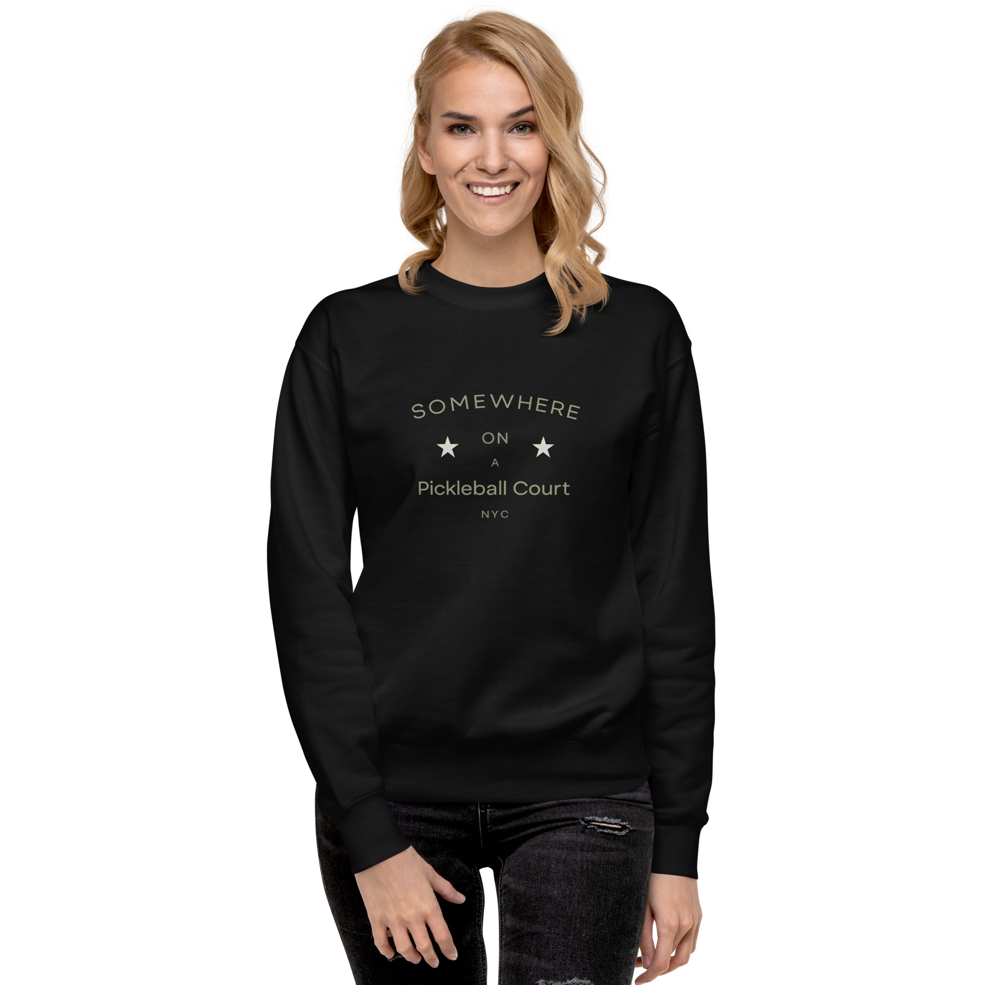 Uptown Pickleball Sweatshirt | Somewhere in NYC - Image 2