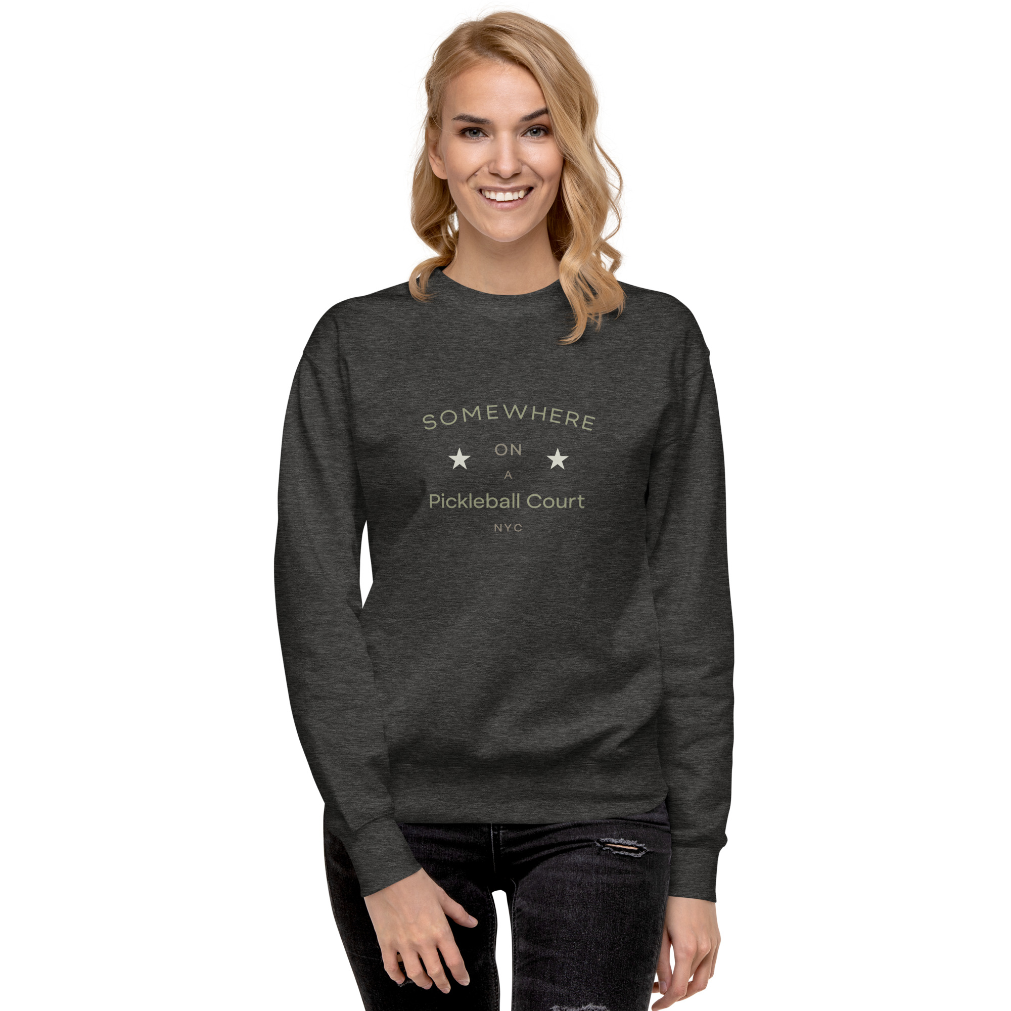 Uptown Pickleball Sweatshirt | Somewhere in NYC - Image 3