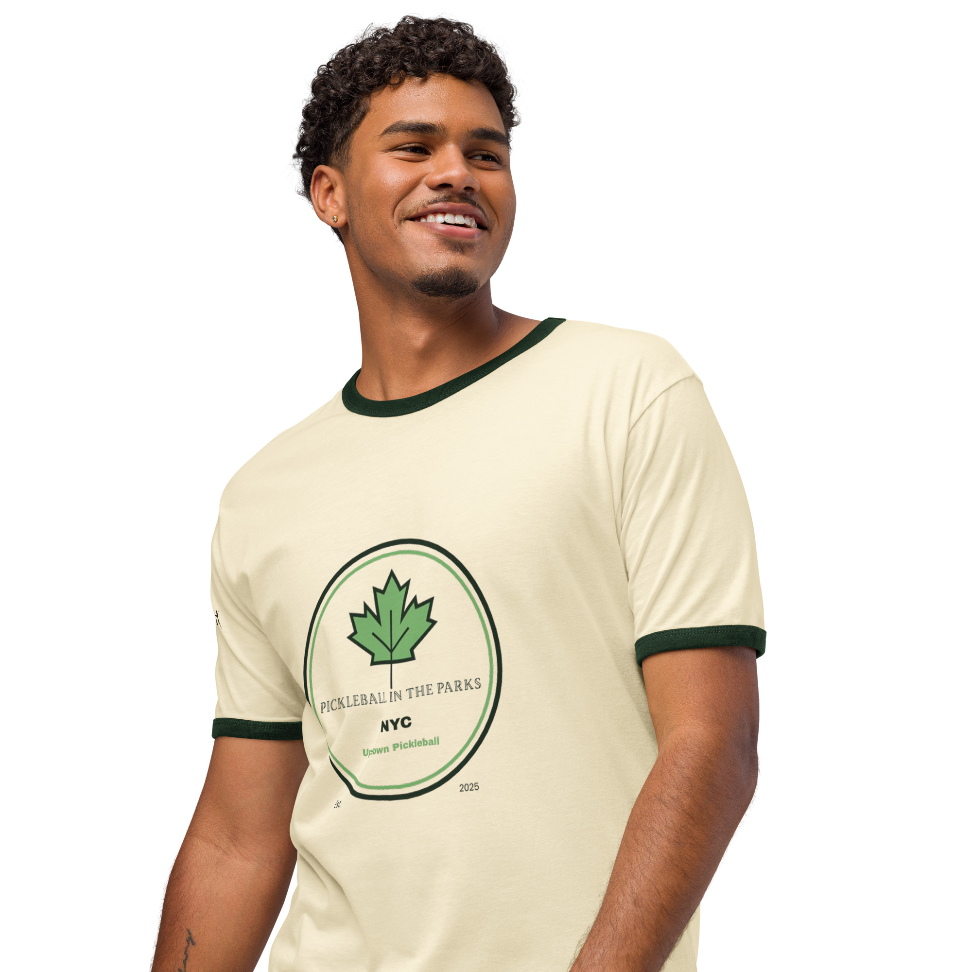 Uptown Pickleball | Pickleball in Parks T-shirt - Image 4