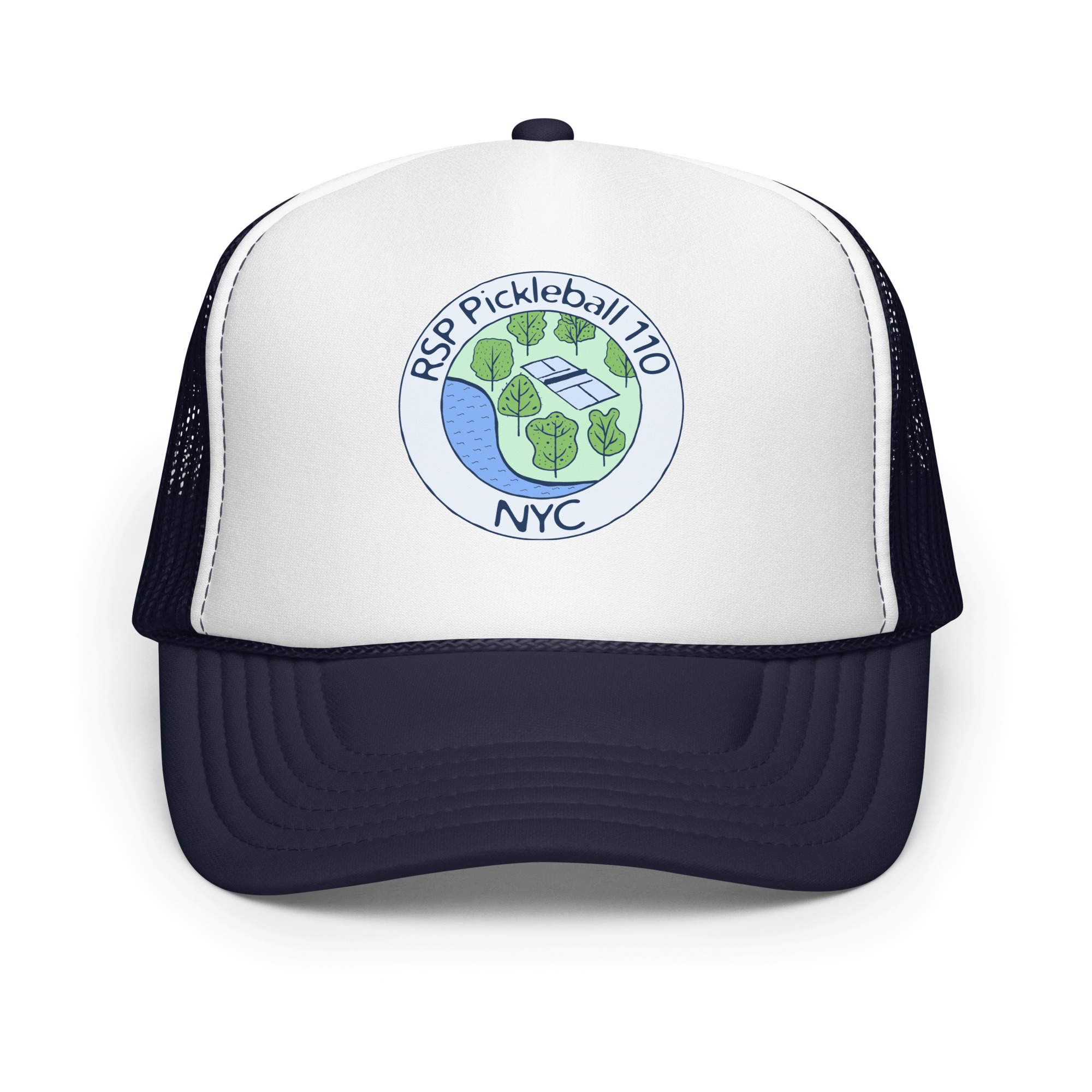 RSP 110 Foam Trucker Cap - Colorful Logo - Image 8